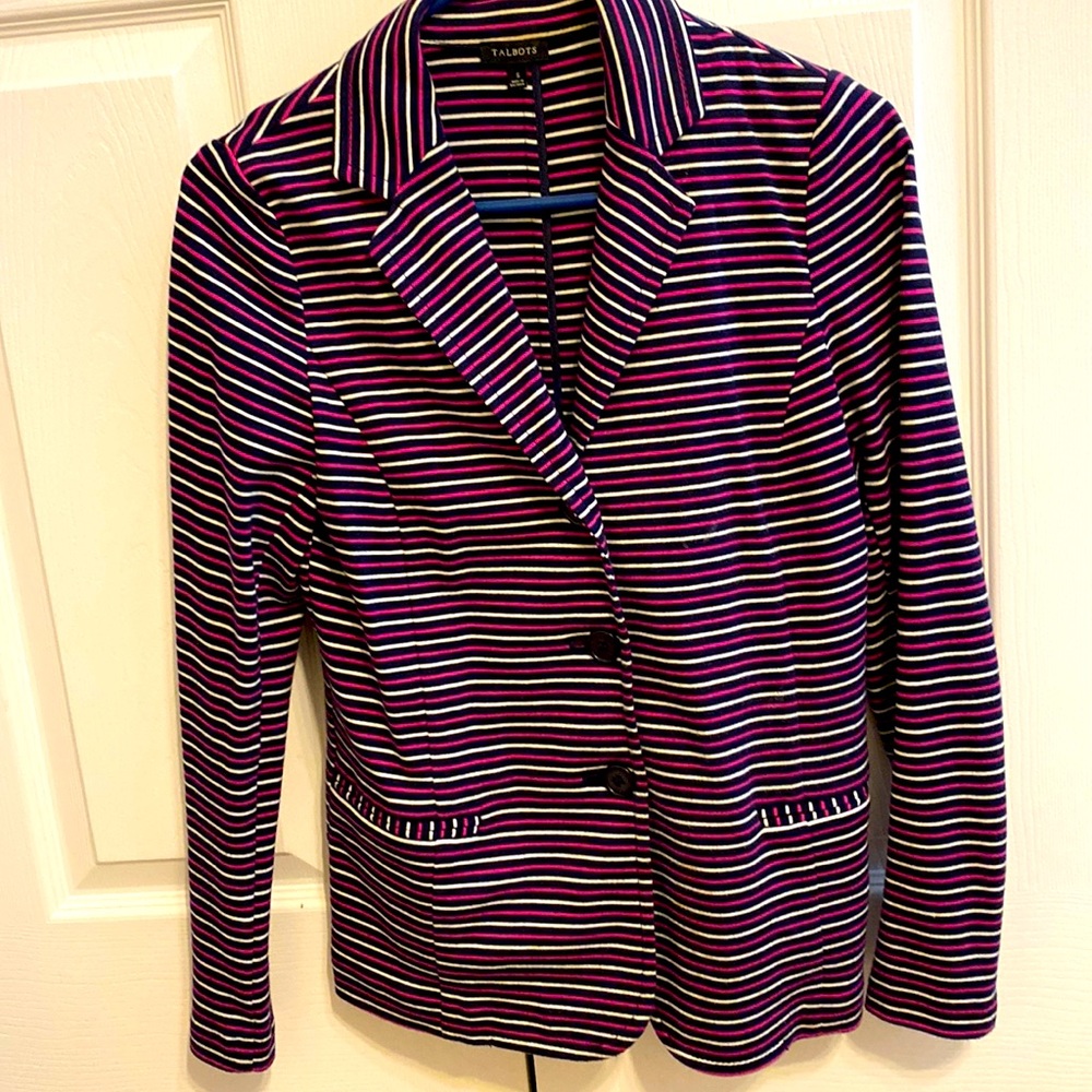 Talbots soft blazer